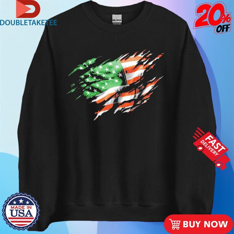Official Still Standing Irish American Flag Shirts