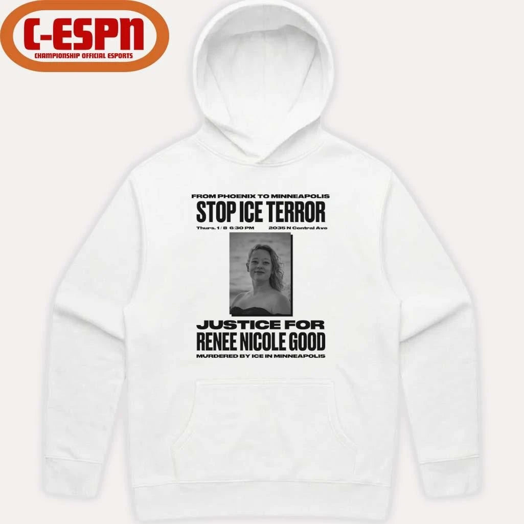 Official Stop Ice Terror Justice For Rene Nicole Good T-Shirt