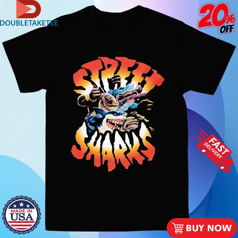 Official Street Sharks Logo Shirts