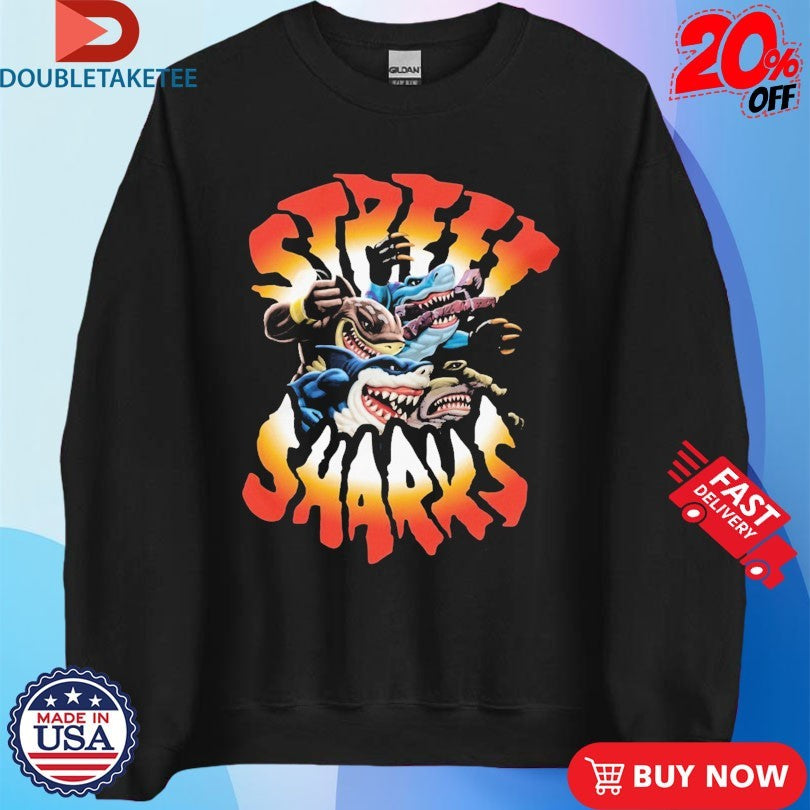 Official Street Sharks Logo Shirts