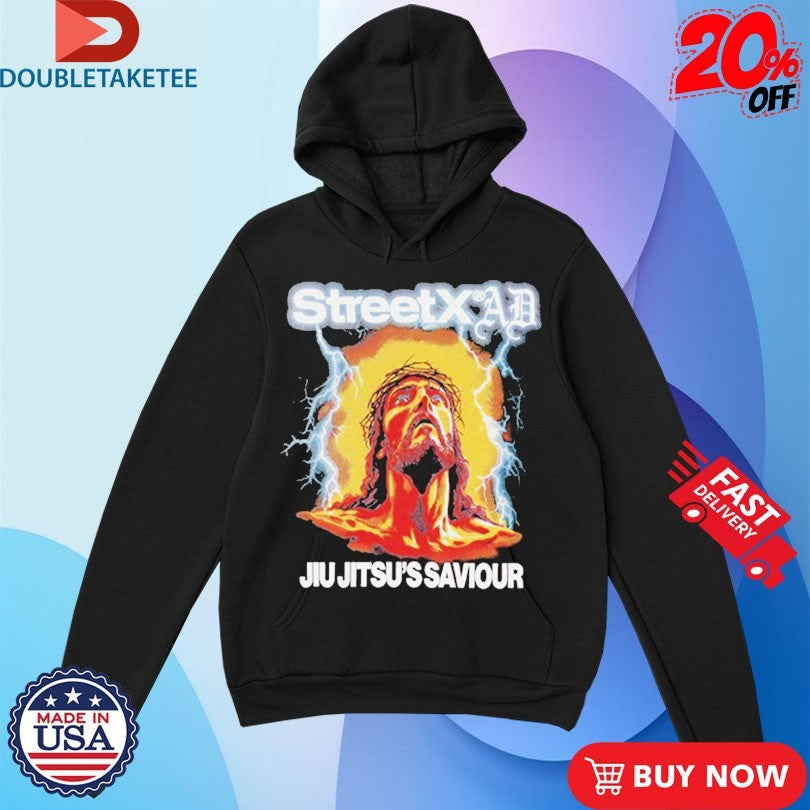 StreetxAD Saved Jiu Jitsu’s Saviour Jesus T-shirts
