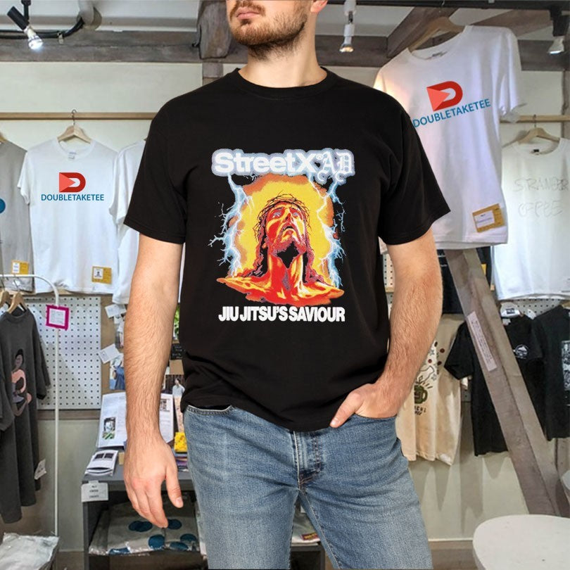 StreetxAD Saved Jiu Jitsu’s Saviour Jesus T-shirts