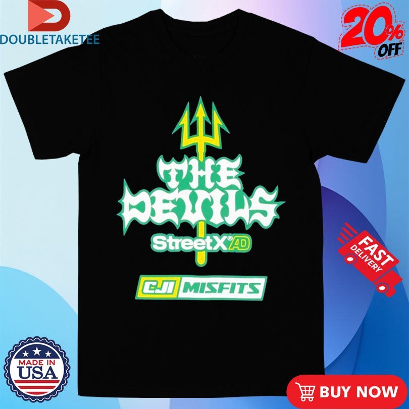 StreetxAD The Devils CJI Misfits T-shirts