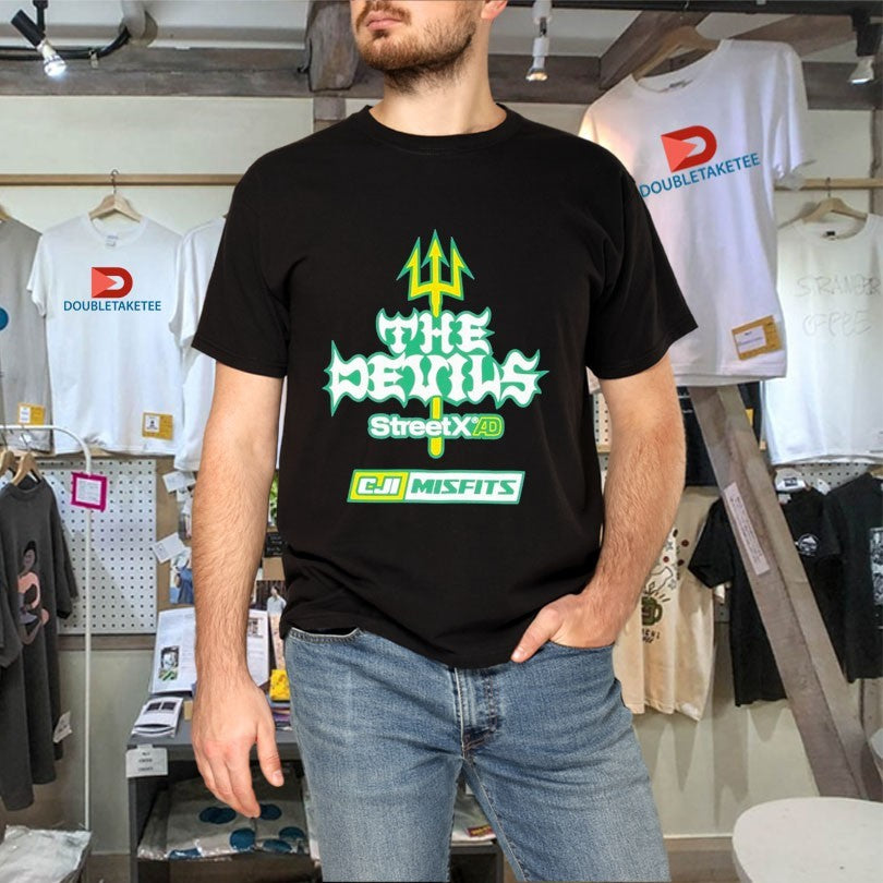 StreetxAD The Devils CJI Misfits T-shirts