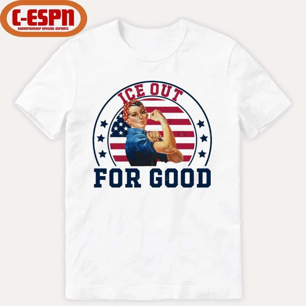 Official Strong Woman ICE Out For Good Shirt