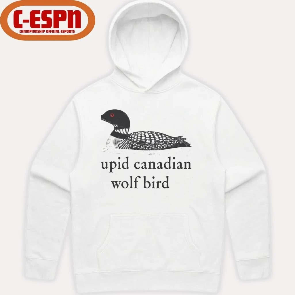 Official Stupid Canadian Wolf Bird Shirt