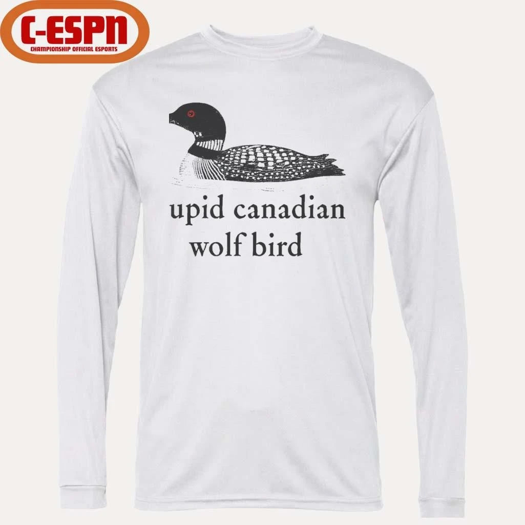 Official Stupid Canadian Wolf Bird Shirt