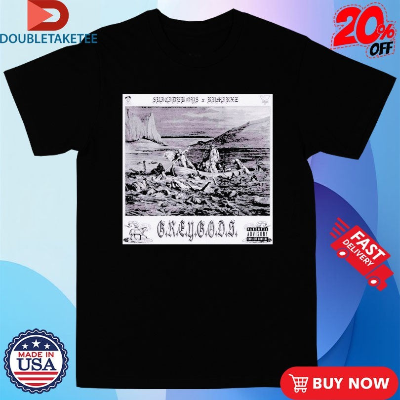 Official Suicideboys Greygods Album Cover Shirts