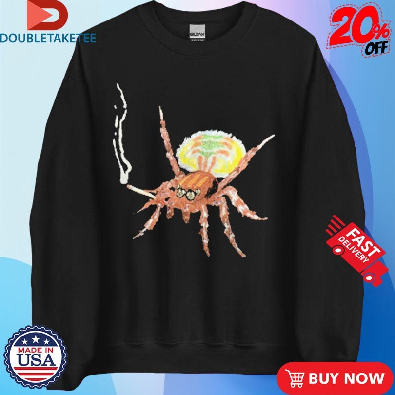Official Suki Waterhouse Sparkly Spidermuffin Cigarettes Shirts