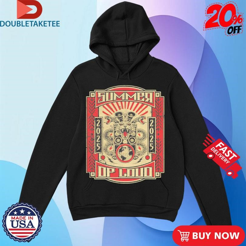 Official Summer Of Loud 2025 Shirts