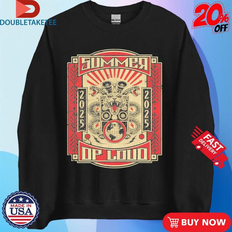 Official Summer Of Loud 2025 Shirts