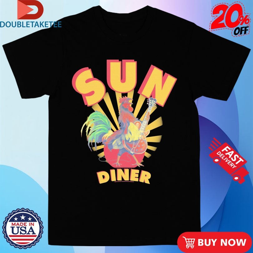 Official Sun Records Sun Diner Rooster Shirts