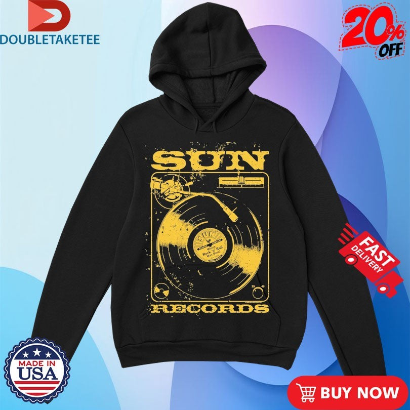 Official Sun Records Turntable Shirts