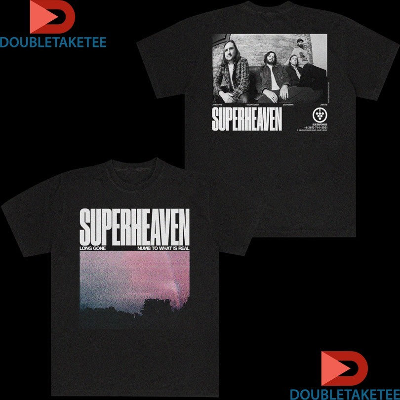 Official Superheaven Long Gone Numb To What Is Real  Shirts