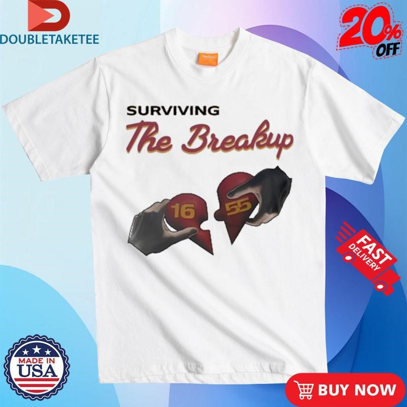 Official Surviving The Breakup Hands Heart Broken Shirts
