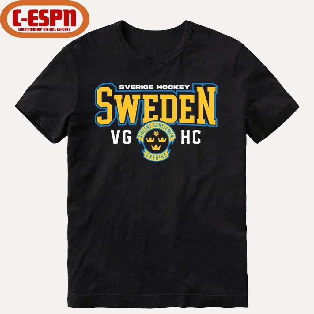 Official Sverige Hockey Sweden 2026 T-Shirt