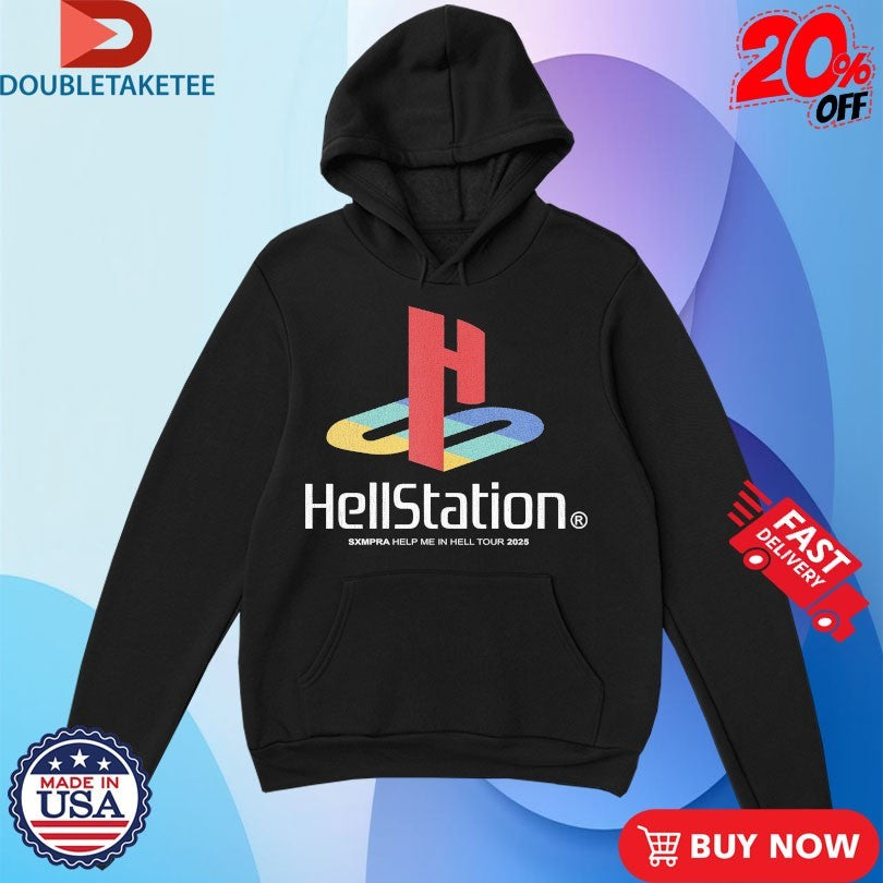 Official Sxmpra Hellstation Help Me In Hell Tour 2025 Shirts