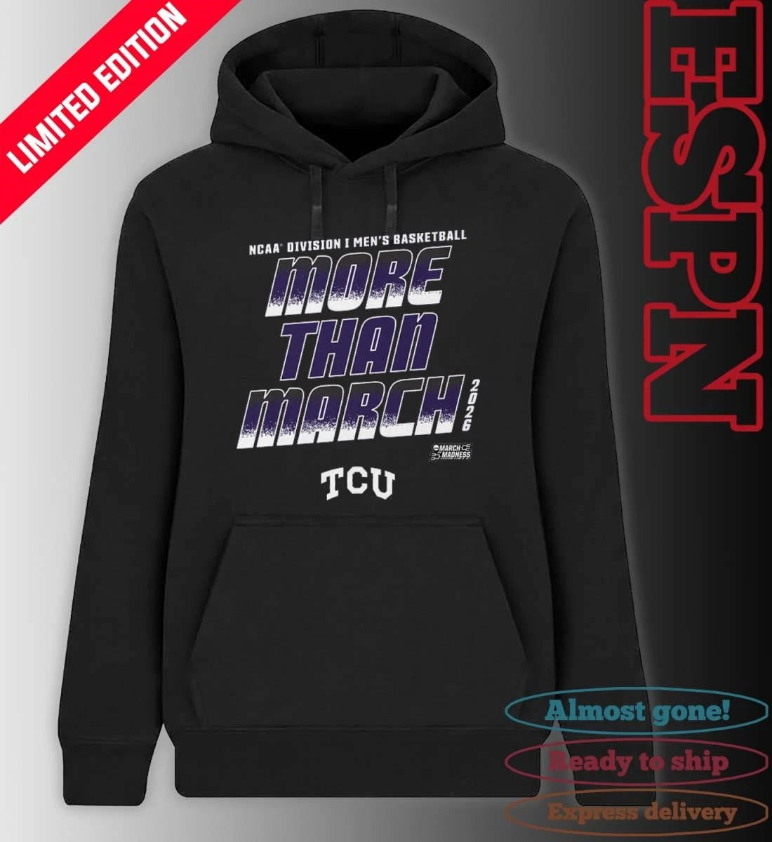 Official TCU Men’s Basketball More Than March 2026 Shirt
