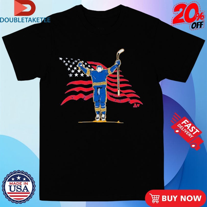 Official Tage Thompson Stars &amp; Stripes Superstar Pose Shirts