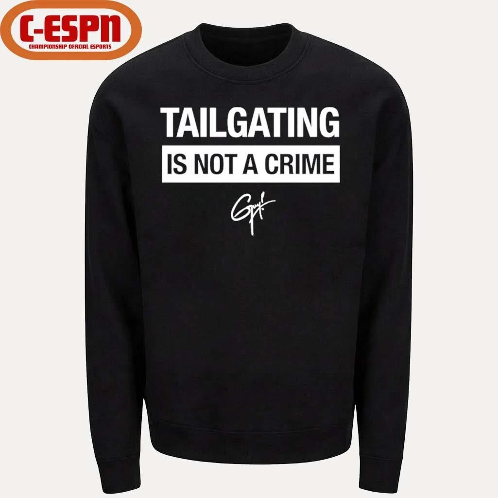 Official Tailgating Is Not A Crime Shirt