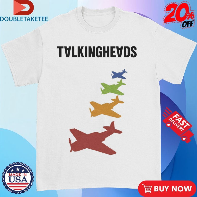 Official Talking Heads Remain In Light Planes Color Shirts