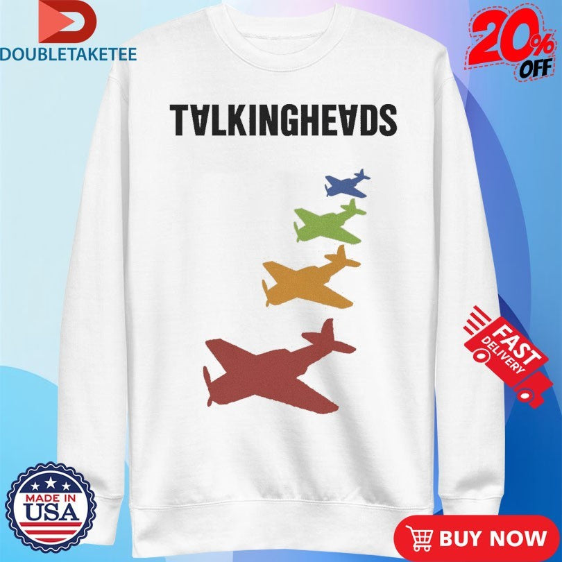Official Talking Heads Remain In Light Planes Color Shirts