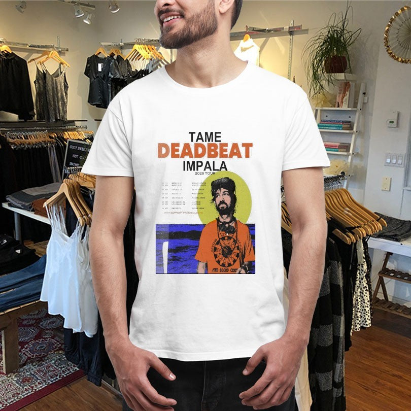 Official Tame Impala Deadbeat Tour Oct + Nov 2025 Shirts