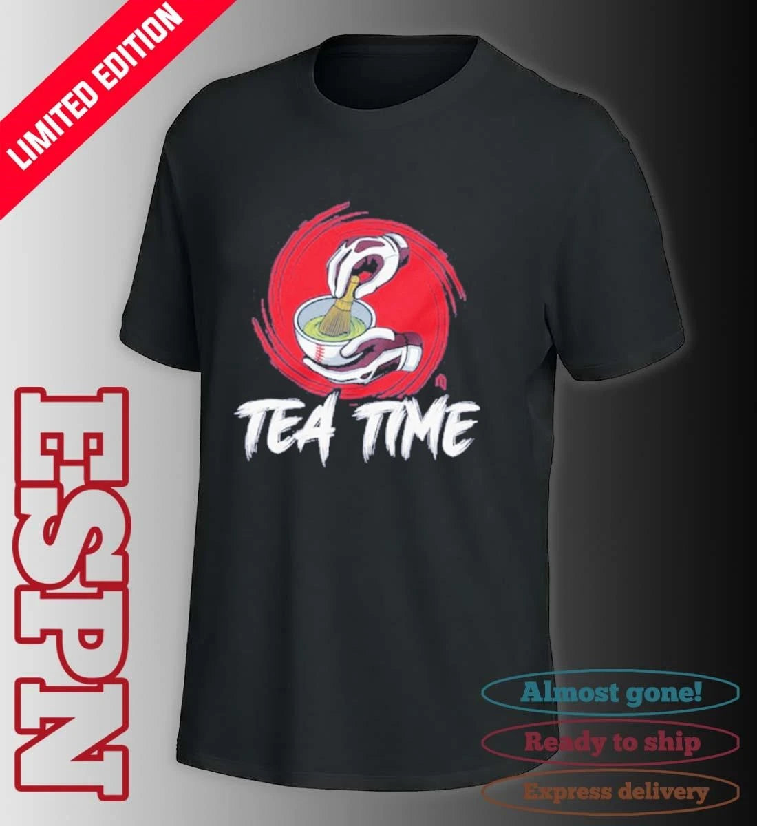 Official Tea Time World Baseball Classic T-Shirt