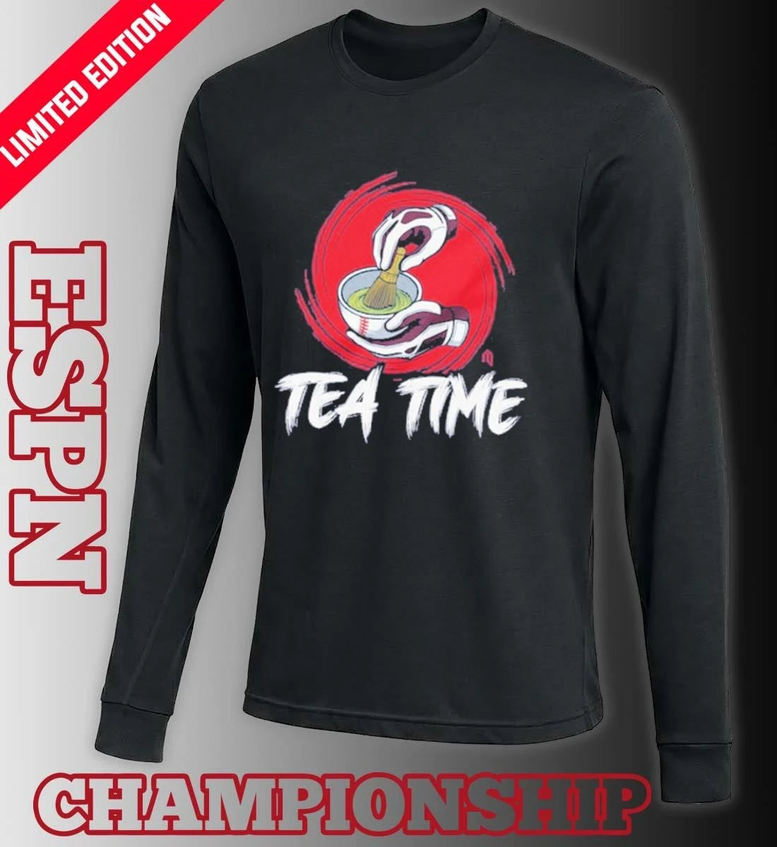 Official Tea Time World Baseball Classic T-Shirt