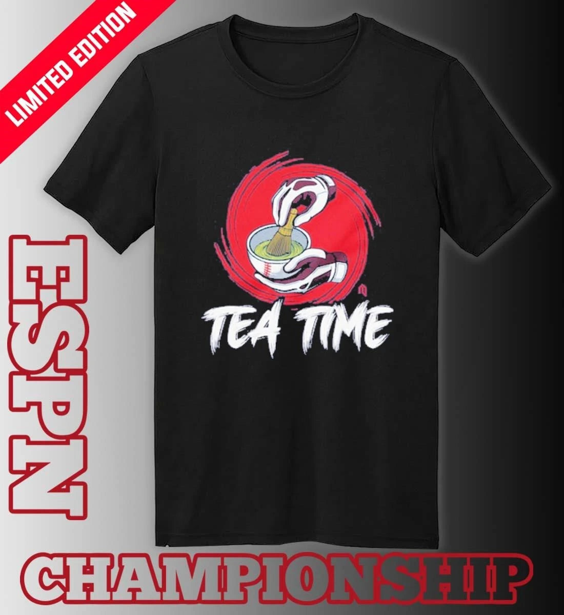 Official Tea Time World Baseball Classic T-Shirt