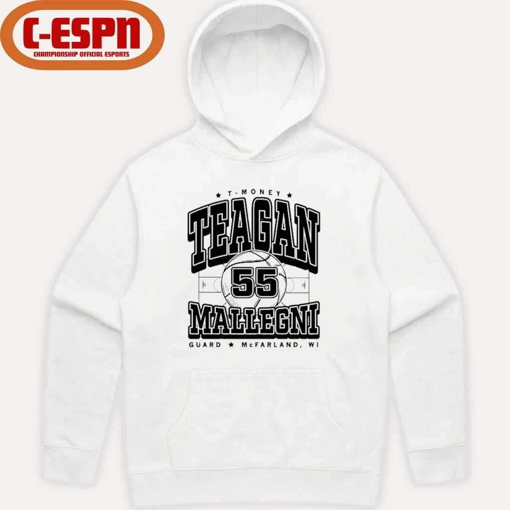 Official Teagan Mallegni Max Collegiate shirt