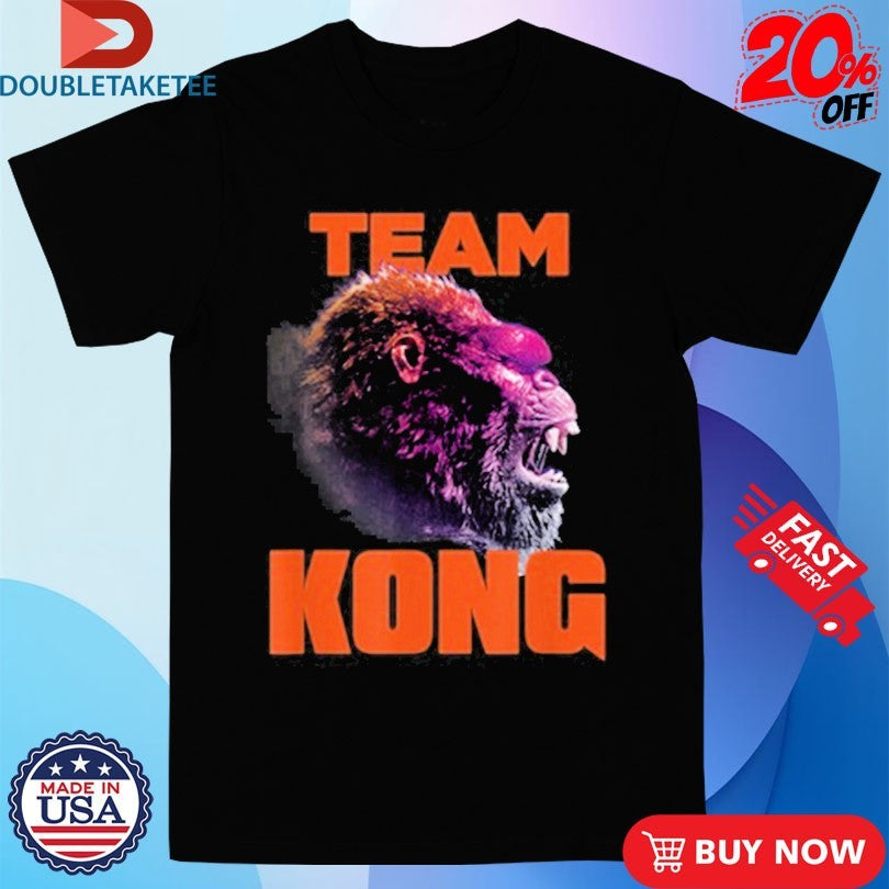 Official Team Kong Godzilla Vs Kong Shirts