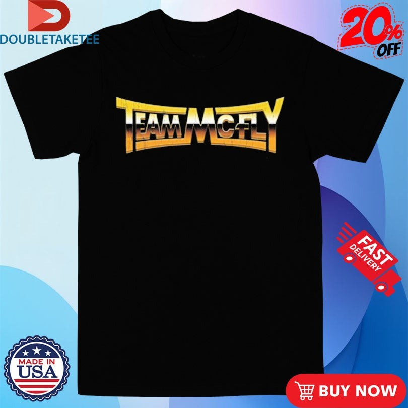 Official Team Mcfly Logo Shirts