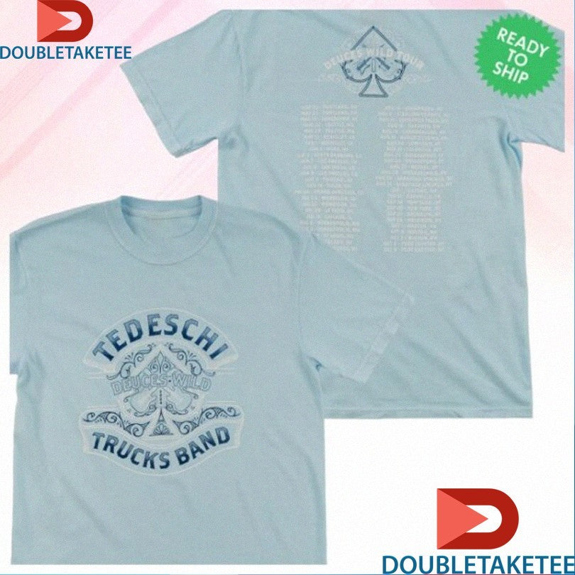 Official Tedeschi Trucks Band Deuces Wild Spade Tour 2025 2026 Dates Shirts