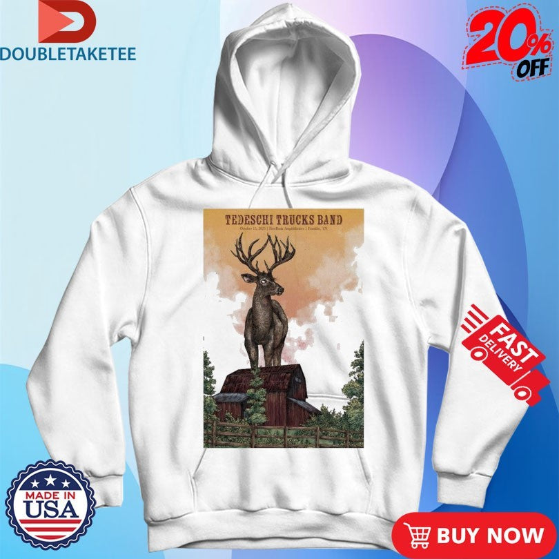 Official Tedeschi Trucks Band Oct 15 2025 Franklin, TN Deer Shirts
