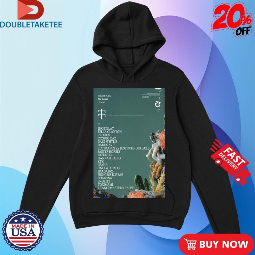Official Teletech September 19 2025 The Cause London T-Shirts
