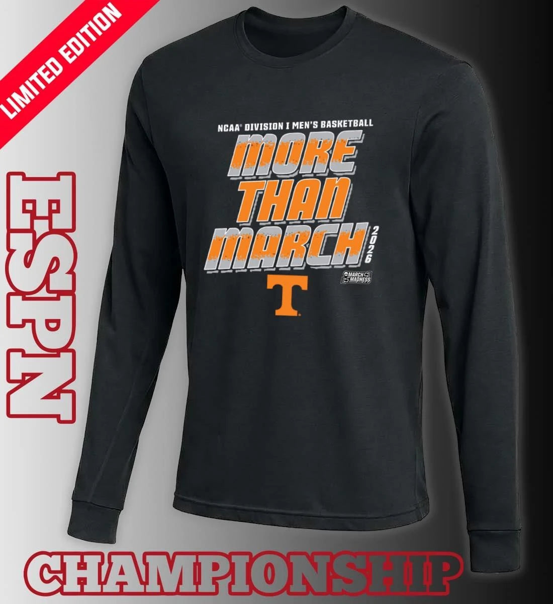 Official Tennessee Men’s Basketball More Than March 2026 Shirt