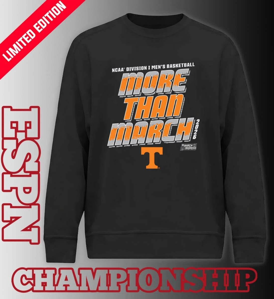 Official Tennessee Men’s Basketball More Than March 2026 Shirt