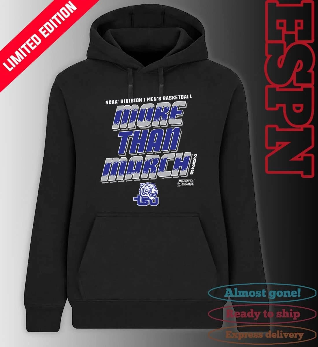 Official Tennessee State Men’s Basketball More Than March 2026 Shirt