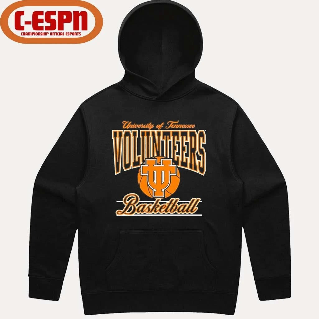 Official Tennessee Vols Basketball Stack with Script Shirt