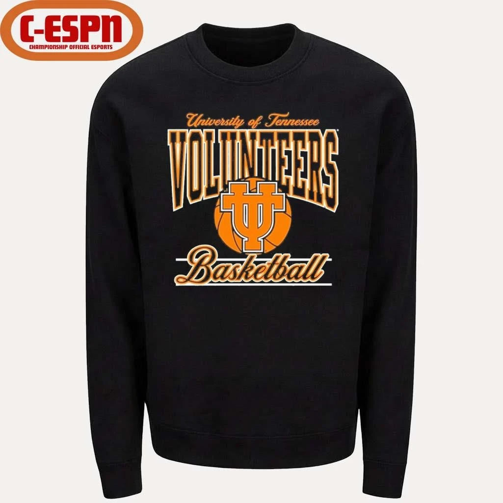 Official Tennessee Vols Basketball Stack with Script Shirt