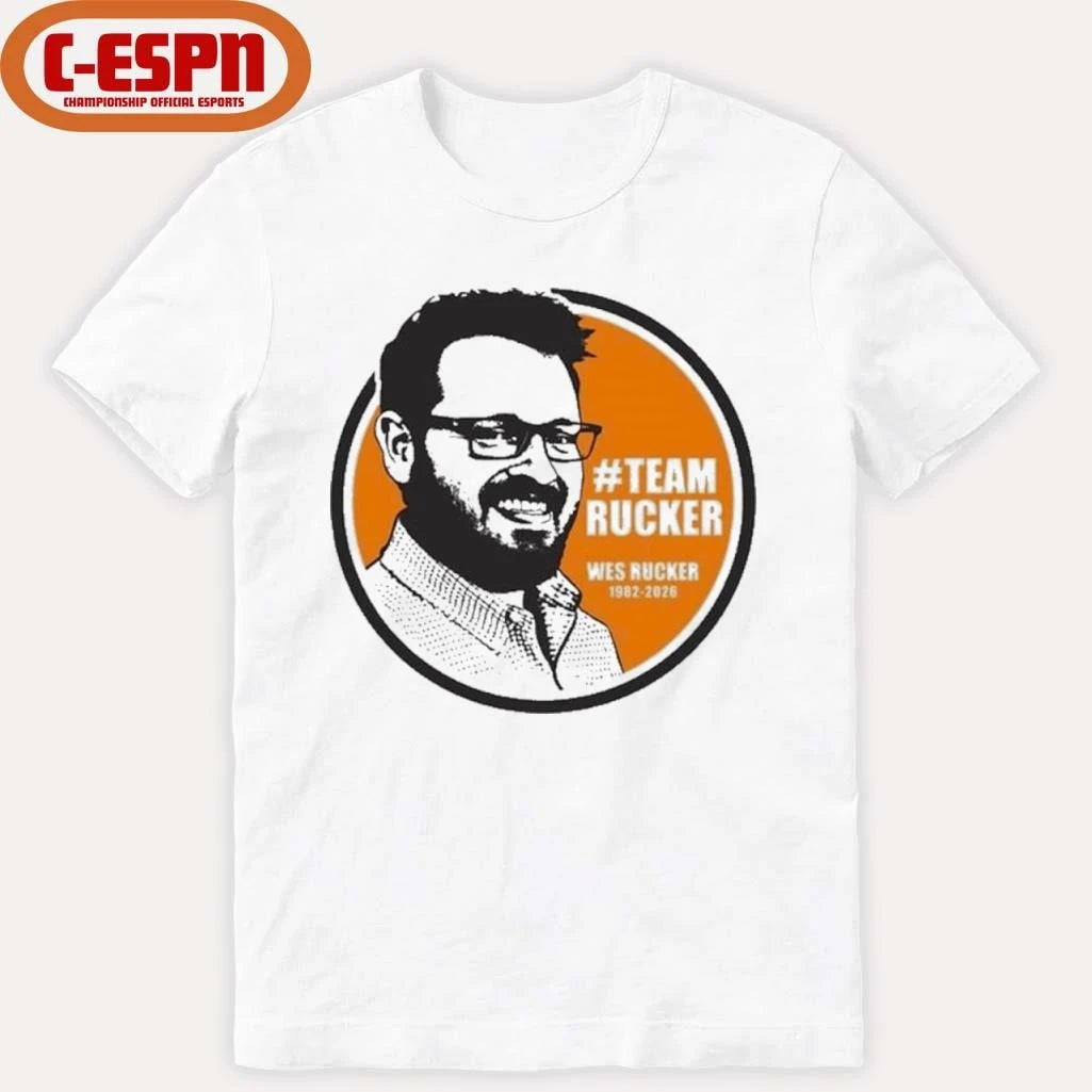 Official Tennessee Wes Rucker Memorial 1982-2026 Shirt