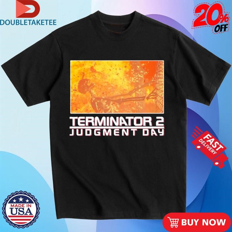 Official Terminator 2 Judgment Day Shirts