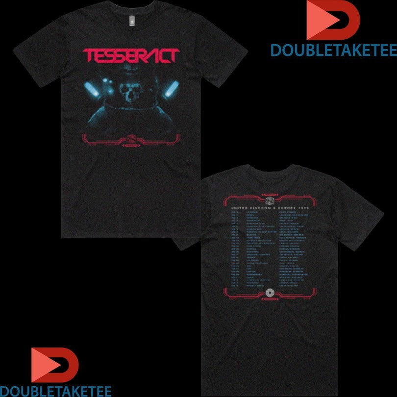 Official Tesseract Skull Astronaut US &amp; EU Tour 2025 Dates Shirts