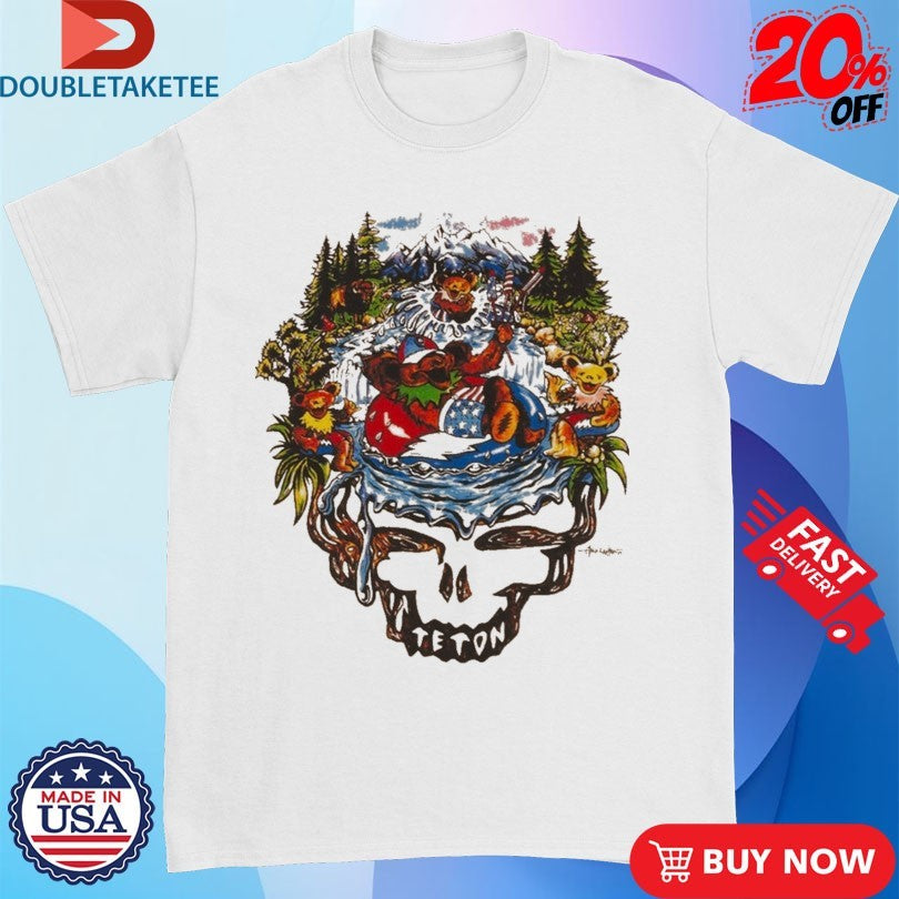 Official Teton Gravity X Grateful Dead River Bears Shirts
