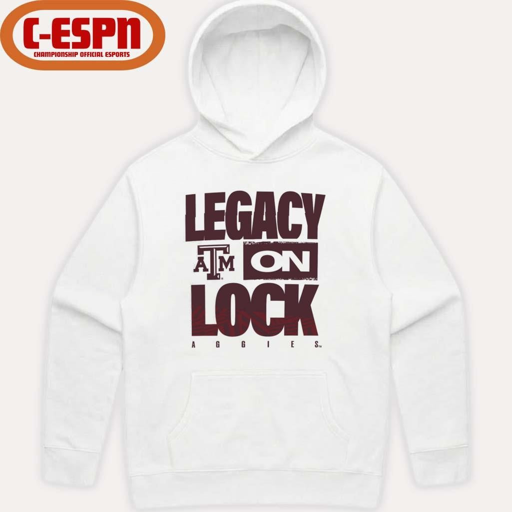 Official Texas A&amp;M Aggies Basketball Legacy On Lock Shirt