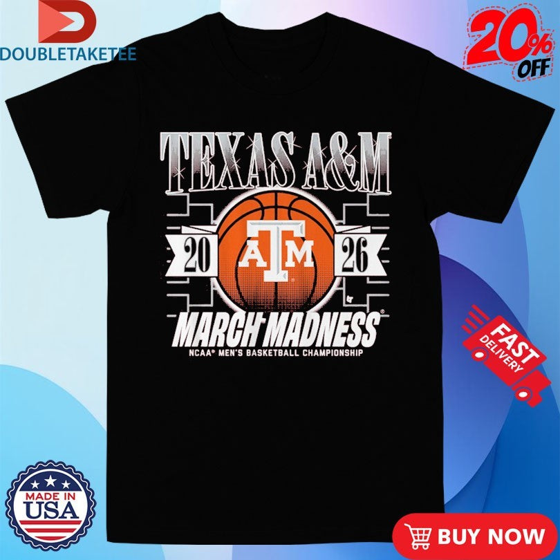 Official Texas A&amp;M Aggies NCAA Men’s Basketball Champions 2026 March Madness Shirts