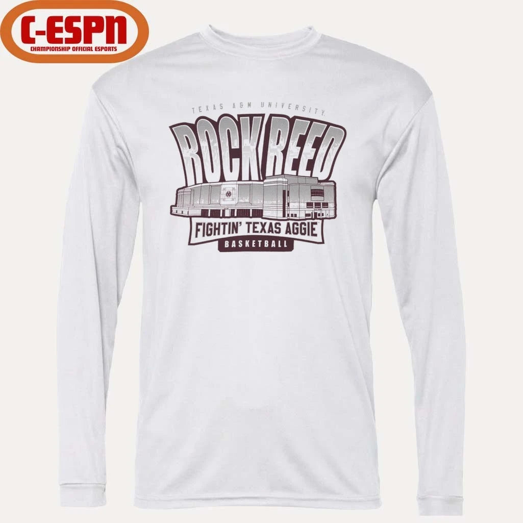 Official Texas A&amp;M Aggies Rock Reed Basketball T-Shirt