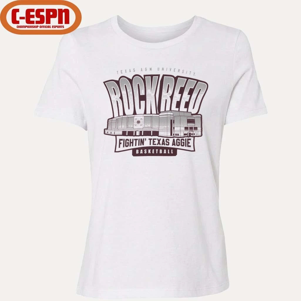Official Texas A&amp;M Aggies Rock Reed Basketball T-Shirt