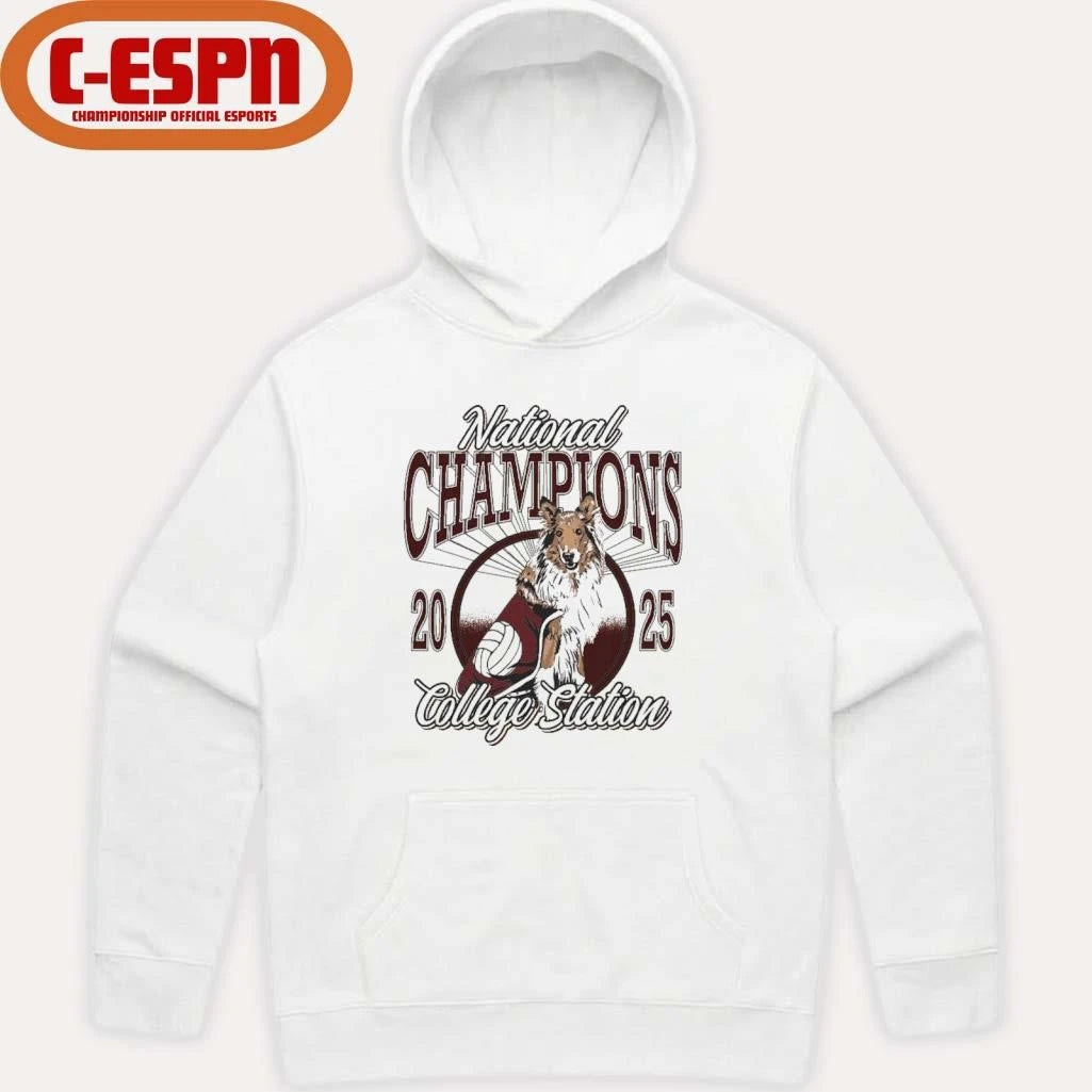 Official Texas A&amp;M National Champions Volleyball Mascot Shirt